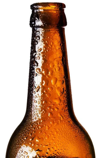 Boquilla Botella Con Gotas Agua —  Fotos de Stock