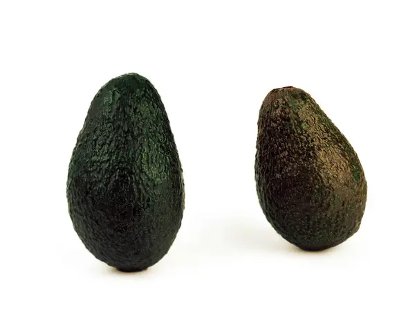 Авокадо Білому Тлі — стокове фото