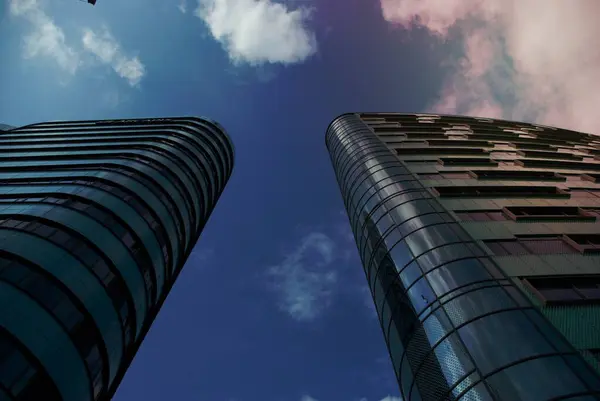 Dos Edificios Gran Altura — Foto de Stock