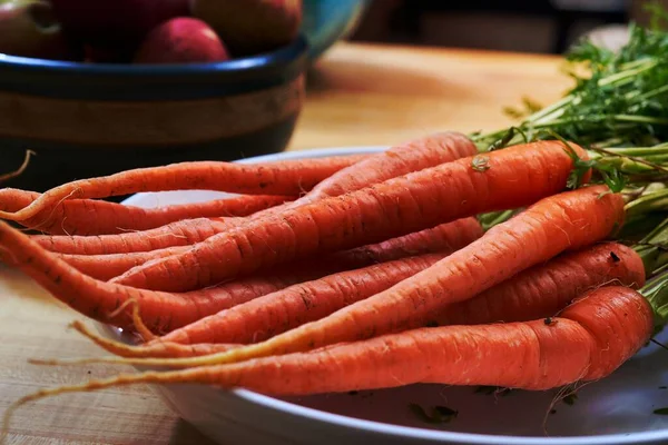 Морква Інгредієнти Приготування Їжі Будинок Домашнє Кухня Їжа Їжа Поживні Ліцензійні Стокові Фото