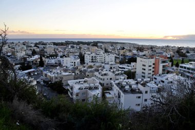 Evening town in Cyprus