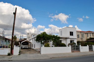Small white house in Cyprus