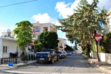 Typical street of Cyprus
