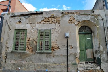 Kıbrıs 'ta terk edilmiş bir kasaba evi