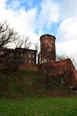 An old castle in Krakow, Poland
