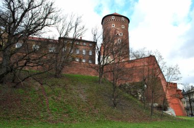 Medieval castle in Krakow, Poland