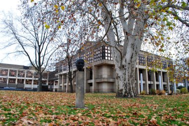 Statue in the park, Dresden