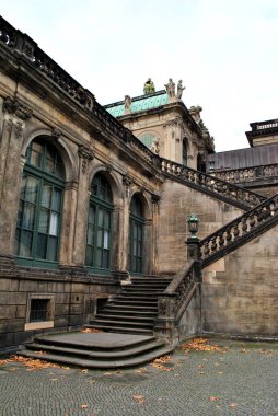 Stairs to the roof of the palace in Dresden
