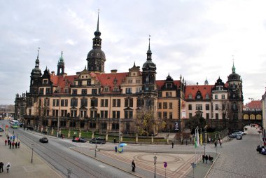 An old architecture in Dresden, Germany