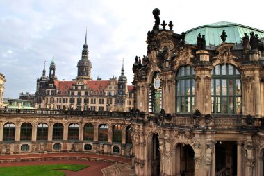 Beautiful ancient palace in Dresden