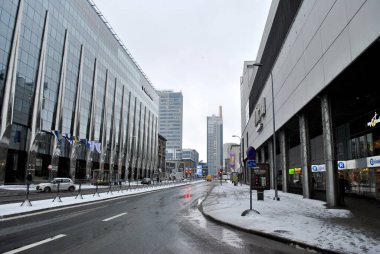 Şehrin modern binası