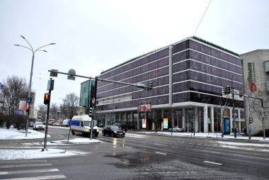 Şehrin modern binası