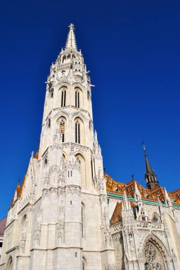 Church tower in Budapest