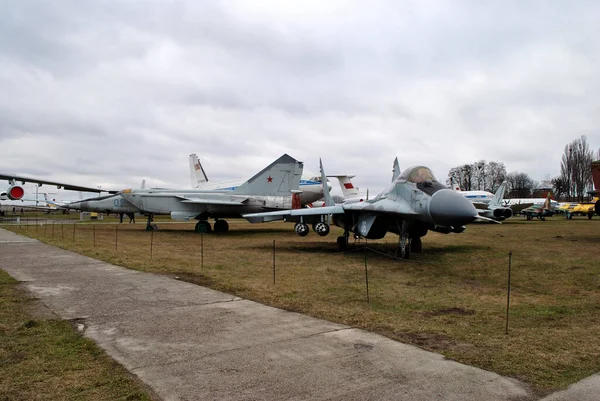 Militaire Vliegtuigen Het Museum — Stockfoto