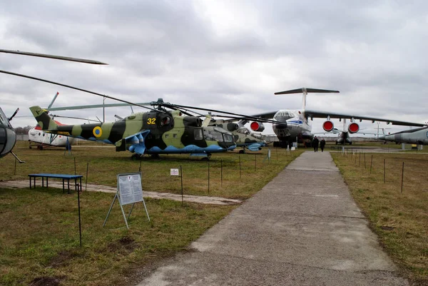 Repülőgépek Múzeumban — Stock Fotó