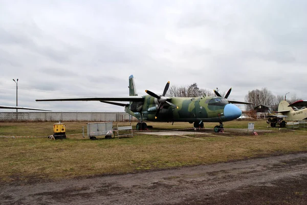 Militärflugzeug Museum — Stockfoto