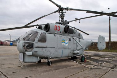 Maarine helikopteri müzede.