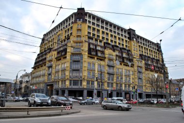 Kyiv şehrinin manzarası