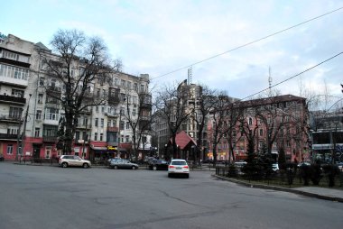 Kyiv şehrinin manzarası