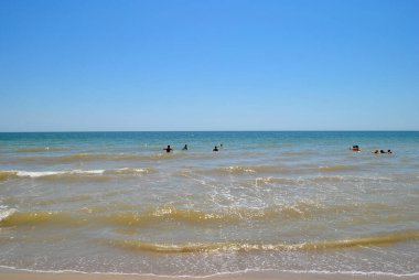 Güzel deniz manzarası