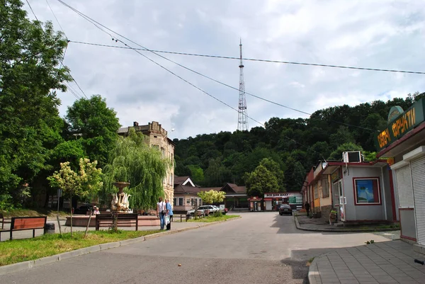 Lviv şehrinin manzarası