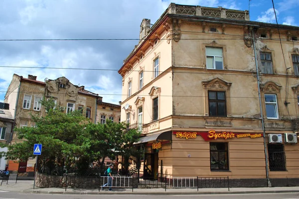Casa Velha Cidade Lviv — Fotografia de Stock