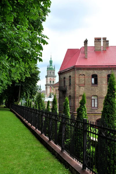 Old Castle City Lviv — Stock Photo, Image