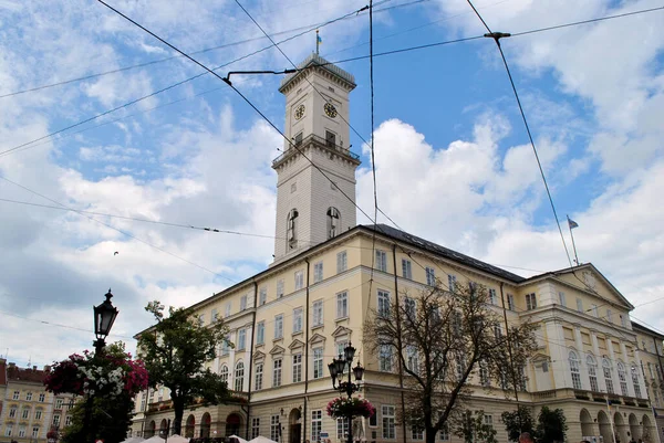 Rådhuset Lviv — Stockfoto