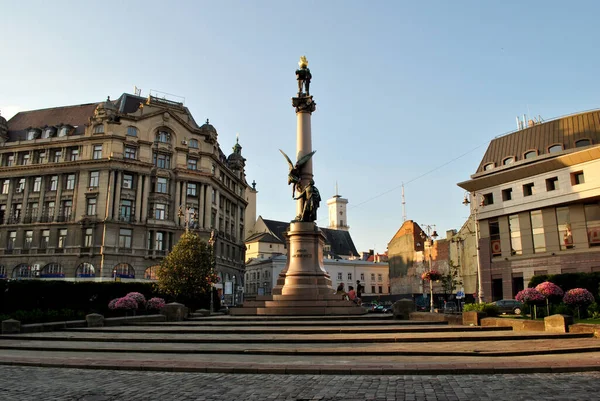 Utsikt Över Staden Lviv — Stockfoto