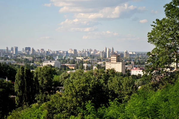 Vista Ciudad Kiev — Foto de Stock
