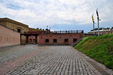 Ukrayna 'daki kalenin manzarası