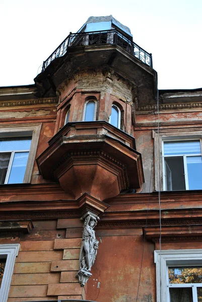 Odesa Şehrindeki Eski Bina — Stok fotoğraf