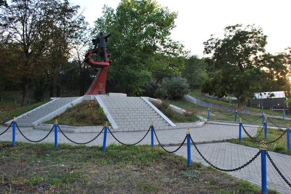 Statue Dans Parc — Photo