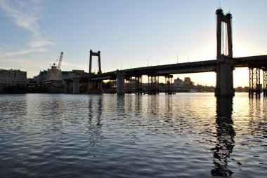 Kyiv şehrinin manzarası