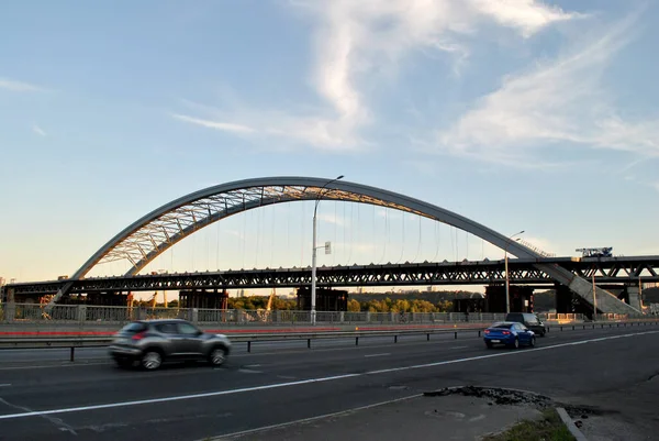 Ponte Cidade Capital Ucrânia — Fotografia de Stock