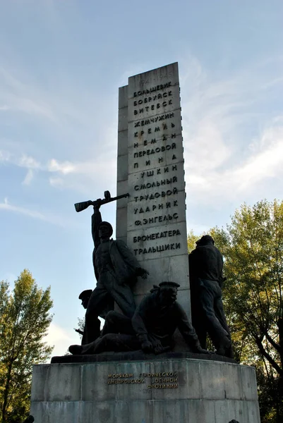 Статуя Солдат — стоковое фото