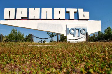Prypiat şehir işareti