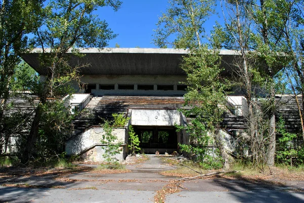 Altes Verlassenes Stadion Dorf — Stockfoto