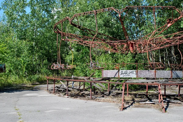우크라이나 의버려진 유원지 — 스톡 사진