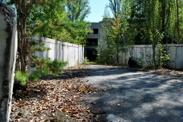 Verlaten Huis Chornobyl — Stockfoto