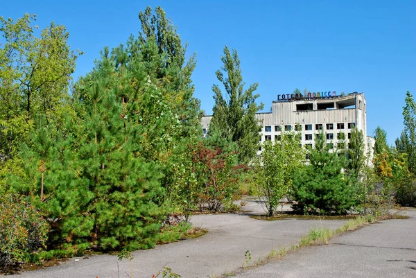 Verlaten Gebouwen Chornobyl — Stockfoto