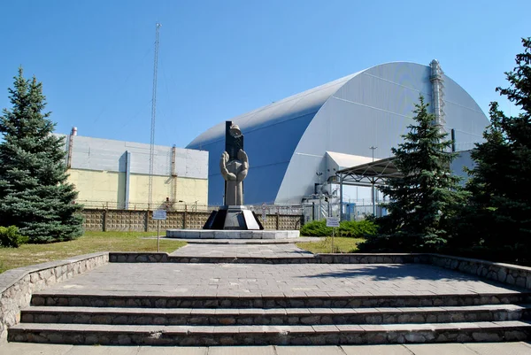 Monumento Del Cornobyl — Foto de Stock