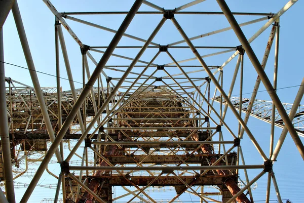 Toren Van Het Gebouw Stad Van Chornobyl — Stockfoto