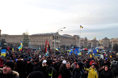 Gösteri, Ukrayna 'da devrim, Kyiv