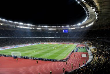 Kyiv, Ukrayna ile Almanya arasındaki Ukrayna futbol maçı