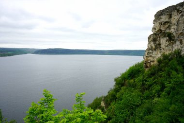 İsviçre 'de göl ve göl manzarası