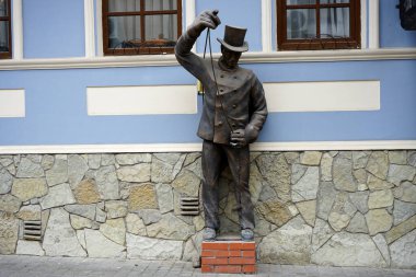 Baca temizleyicisinin anıtı.