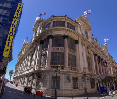 Güzel Fransa 19 Nisan 2024: Nice, Fransa 'da eski bir opera