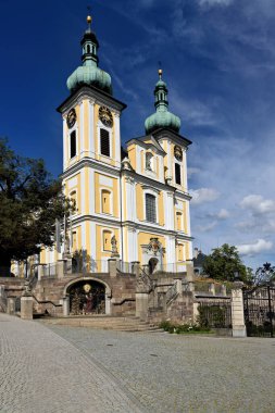 Yazın Donaueschingen 'deki St. Johann Kilisesi