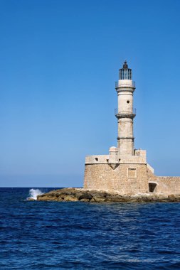 Girit 'teki tarihi Chania feneri, Yunanistan